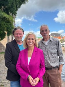 Albert Bartelds, Monique Sleiderink en Harry Scholtmeijer